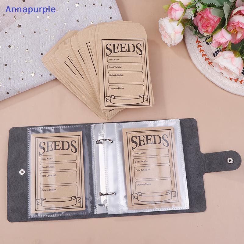 thumbnail image 2 of Seed Storage Organizer Binder - 200 Resealable Seed Envelopes For Vegetable, Flower & Fruit Seeds 2 of 13
