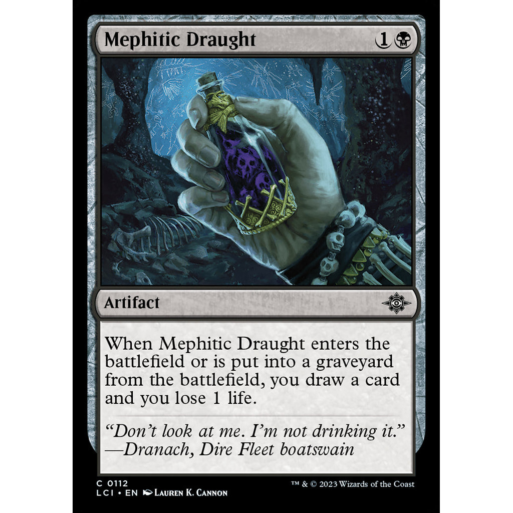 Mephitic Draught [The Lost Caverns of Ixalan] | Shopee Philippines