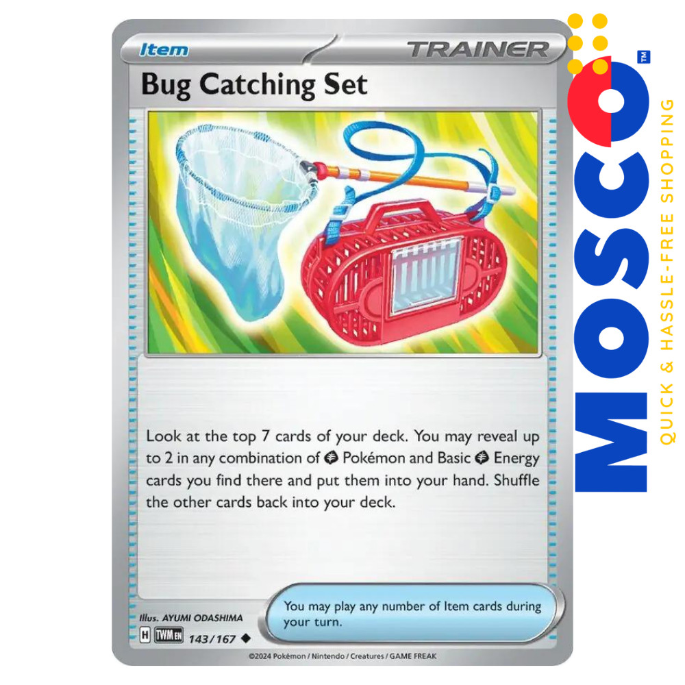 Bug Catching Set - 143/167 Uncommon Twilight Masquerade | Pokemon TCG ...