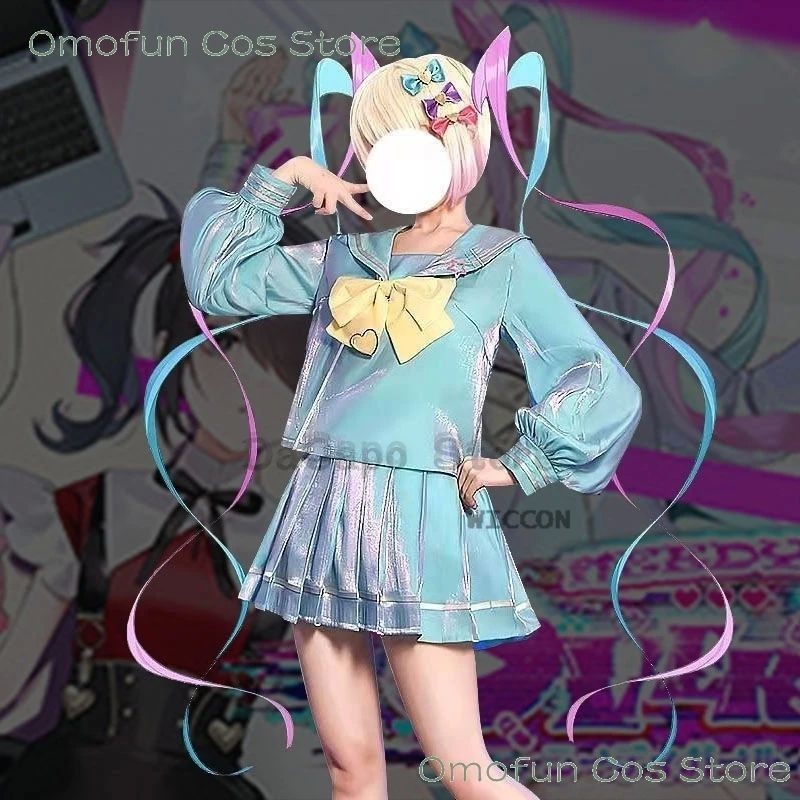 NEEDY GIRL OVERDOSE Ame-Chan KAngel Red Sweater Party Carnival Halloween Cosplay Costume