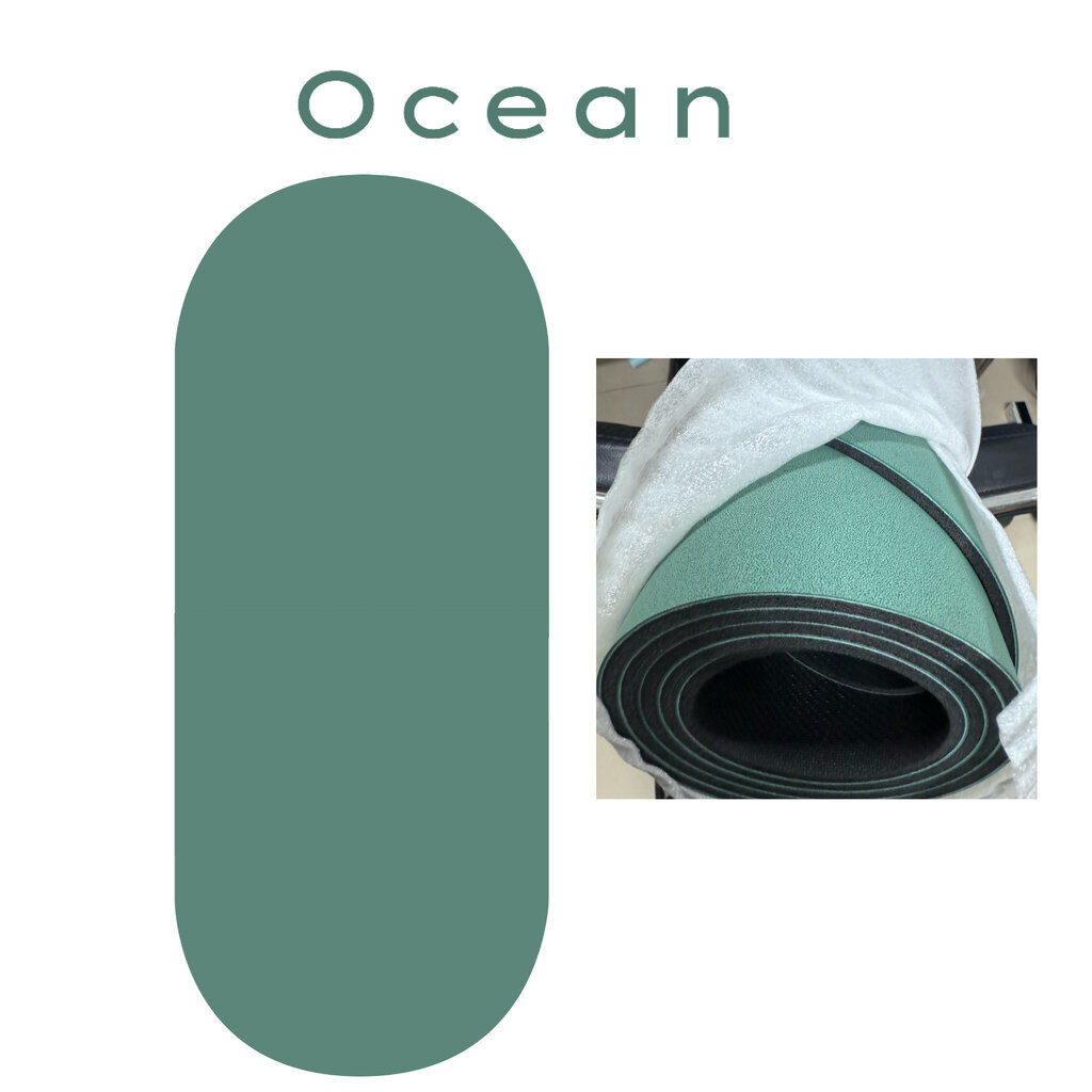 Non Slip Sticky Yoga Mat Oval Shape Exercise Customizable Add Name Brand Logo Own wording Design Oval Sh. Shopee Philippines