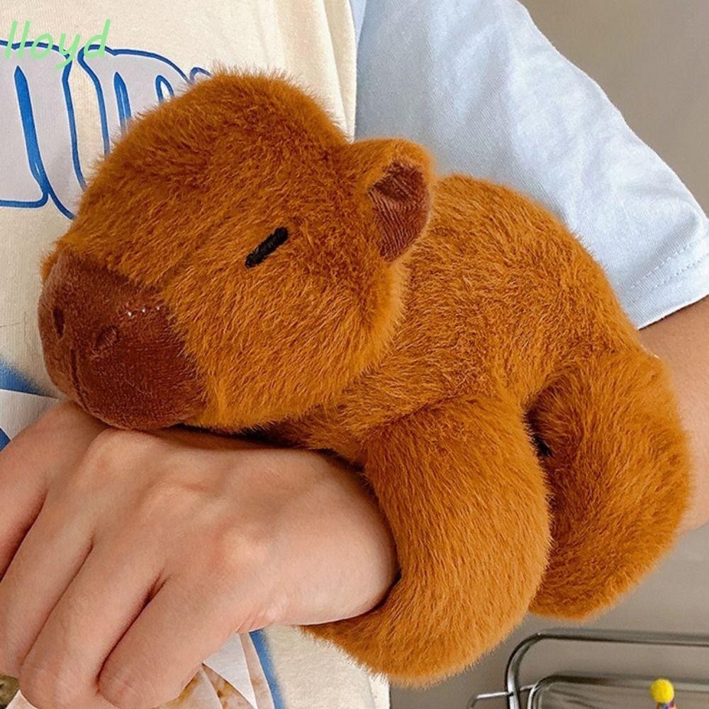 LLOYD1 Slap Bracelet Series, Capybara Rodent Pink Capybara Plush Doll ...