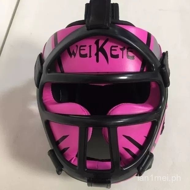 Fully Enclosed Boxing Helmet Mask Free Combat Head Protector Adult ...