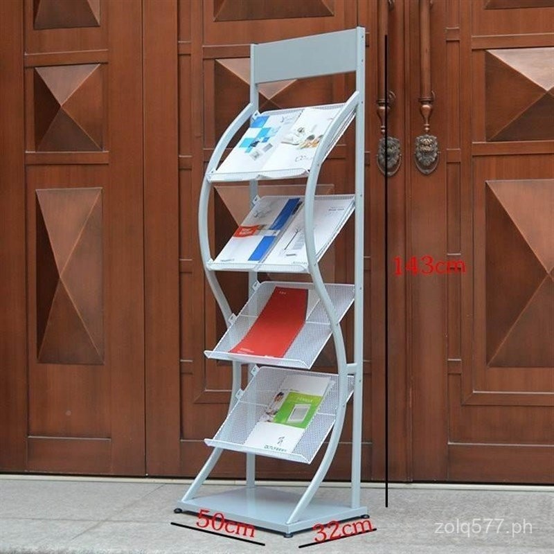 Newspaper Rack Magazine Rack Office Book and Newspaper Holder Document ...