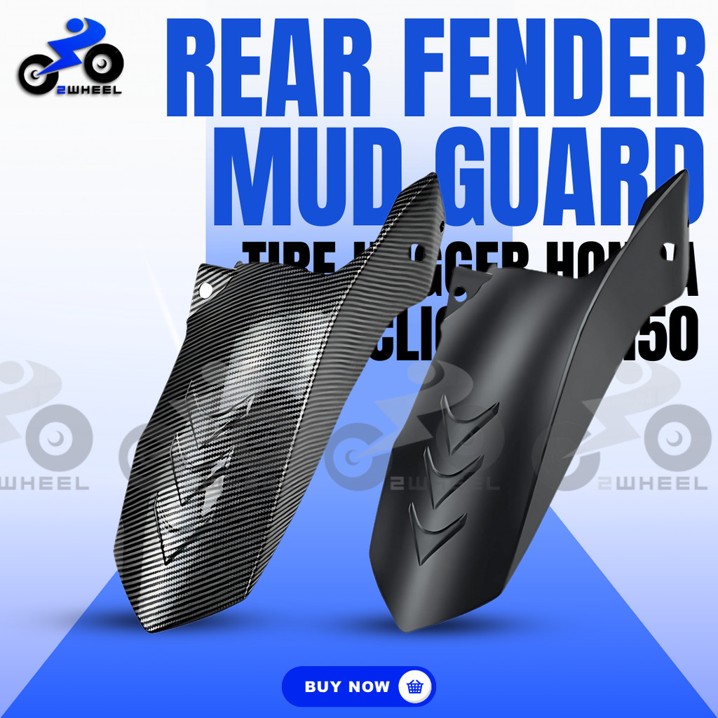 HONDA CLICK 125/150 TIRE HUGGER REAR FENDER MUD GUARD | Shopee Philippines