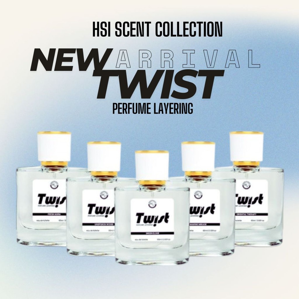 HSI Scents Collection Twist 60ml For Men & Women Layering Perfume ...