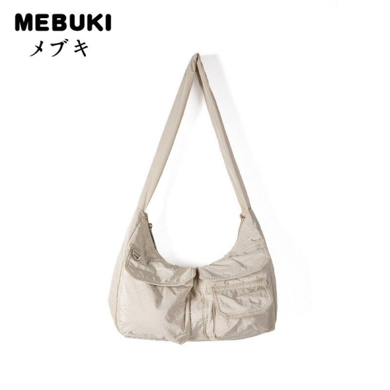 OHNA 2024 New Korean Niche Design Ins Lightweight Nylon Shoulder Bag ...