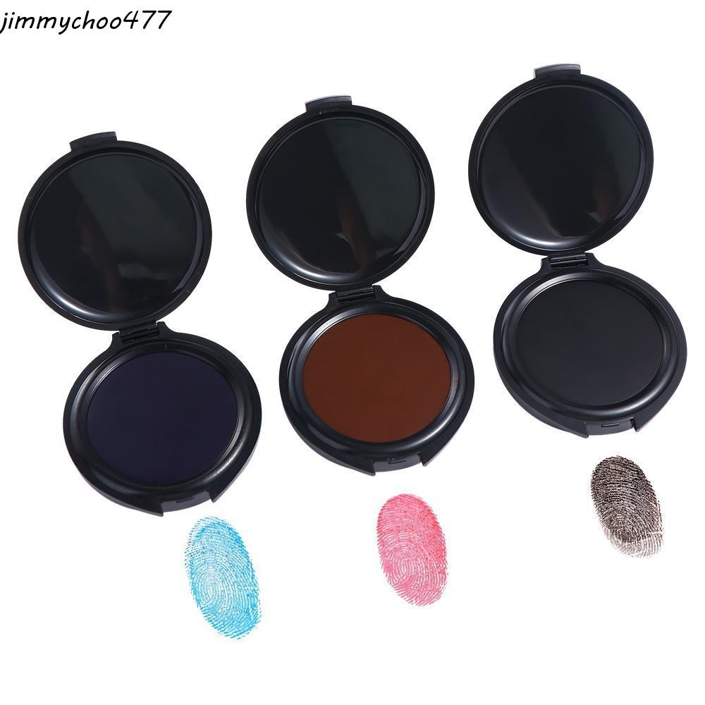 JIMMYCHOO Mini Fingerprint Ink Pad Quick-drying 3 Color Contract ...
