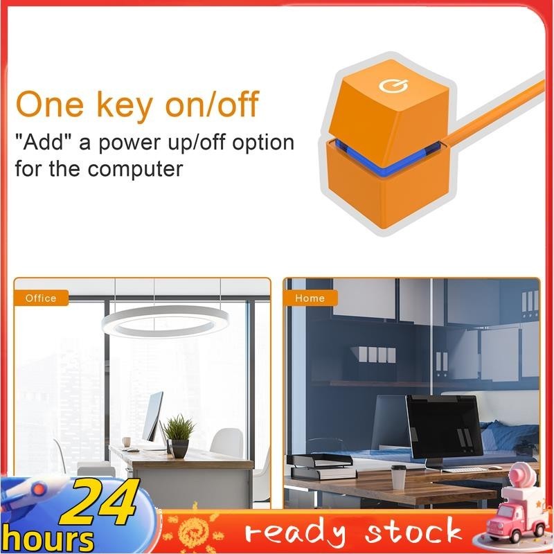 [hot sale]2M Computer Desktop Switch Plastic Desktop Switch Yellow ...