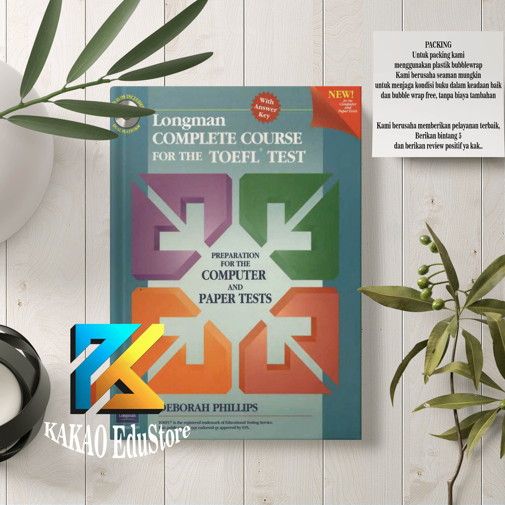 Longman Complete Course for the TOEFL® Test - Deborah phillips | Shopee ...
