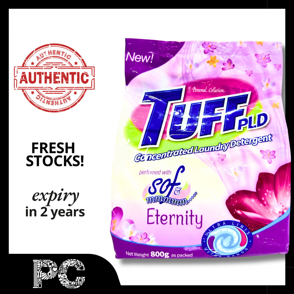 Tuff Pld Concentrated Powder Laundry Detergent With Eternity 800g by PC ...