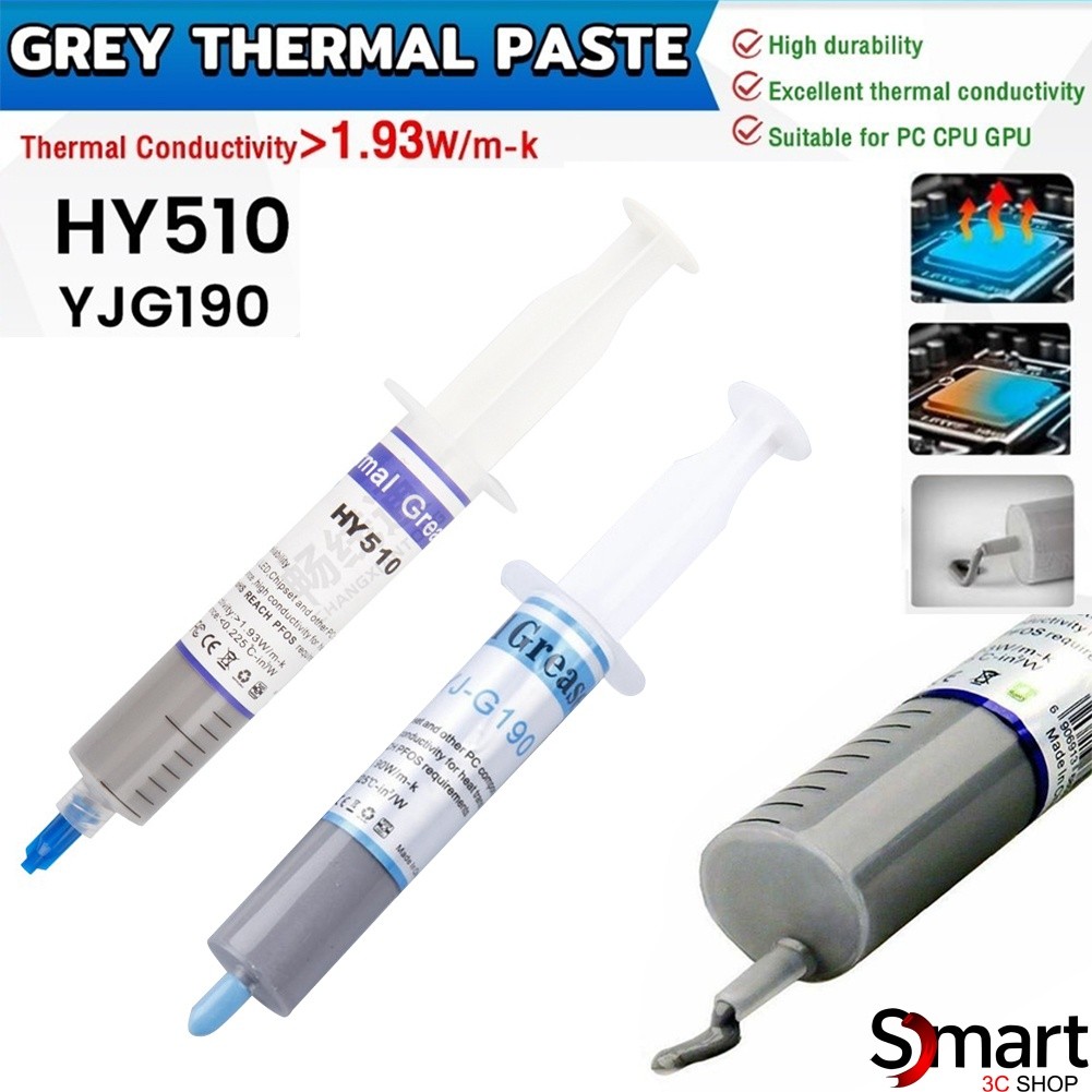Heatsink Thermal Paste HY510 YJ-G190 Grey Thermal Paste for CPU GPU ...