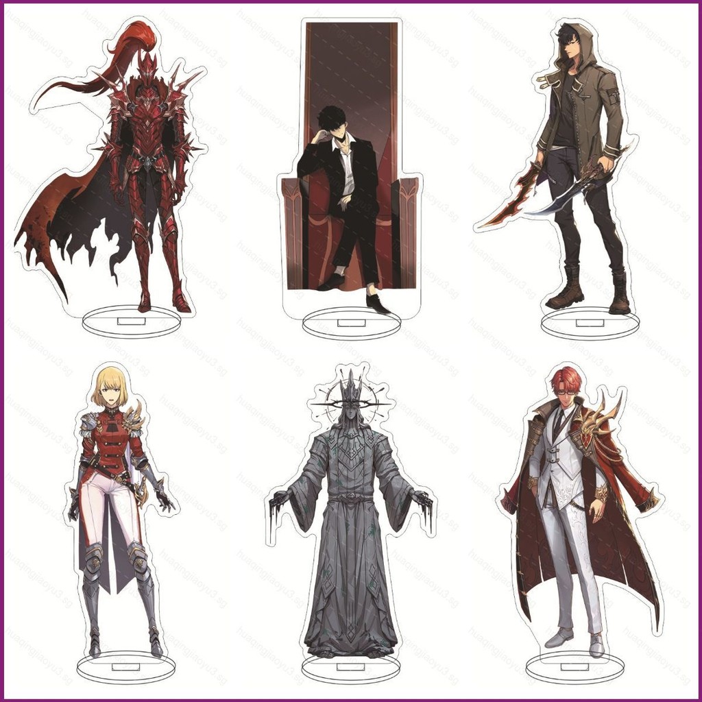 HQ3 Solo Leveling Figure Model Toy Acrylic Stands Anime Plate Holder ...