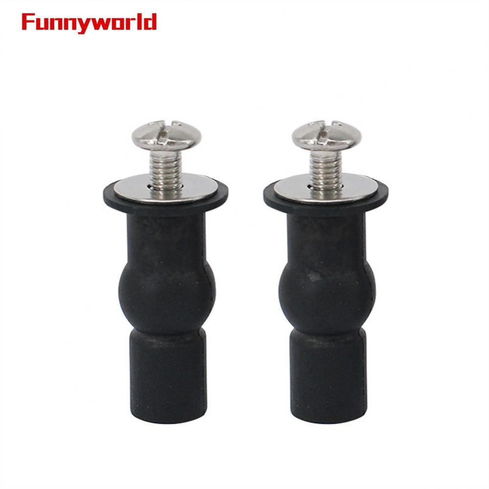 Premium Toilet Seat Screws Hinges with Rubber Expansion Rubber Grommets | Shopee Philippines