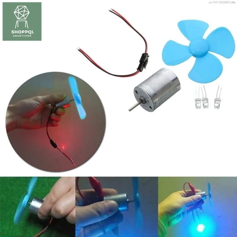 Mini 4-blade plastic propeller 80mm shaft 2mm propeller running kite ...