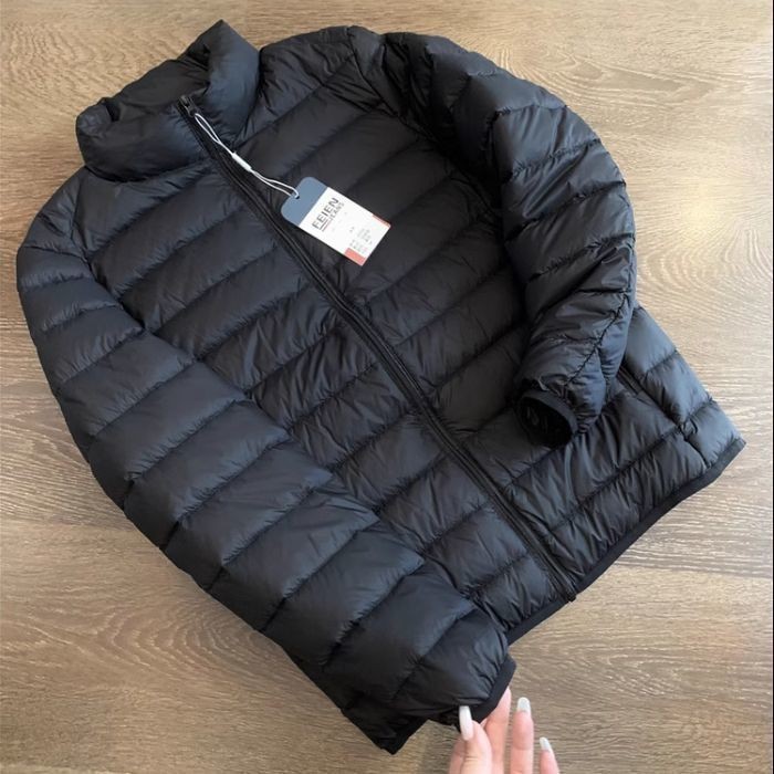 Color-blocking Down Padded Jacket Men's Large Size Loose Casual Bread Clothes Trendy Brand Winter Handsome Padded Jacket