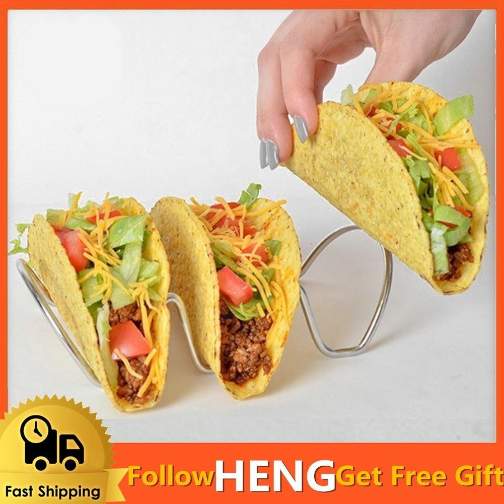 Hengyus Taco Rack Smooth Stainless Steel Double Sided Use U Shaped ...