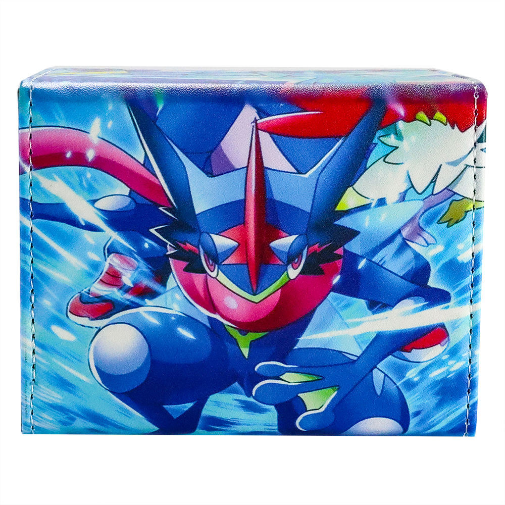 Pokmon Card Case Greninja Leather Card Box Card Sleeves Compatible with  Yu-Gi-Oh Magic | Shopee Philippines