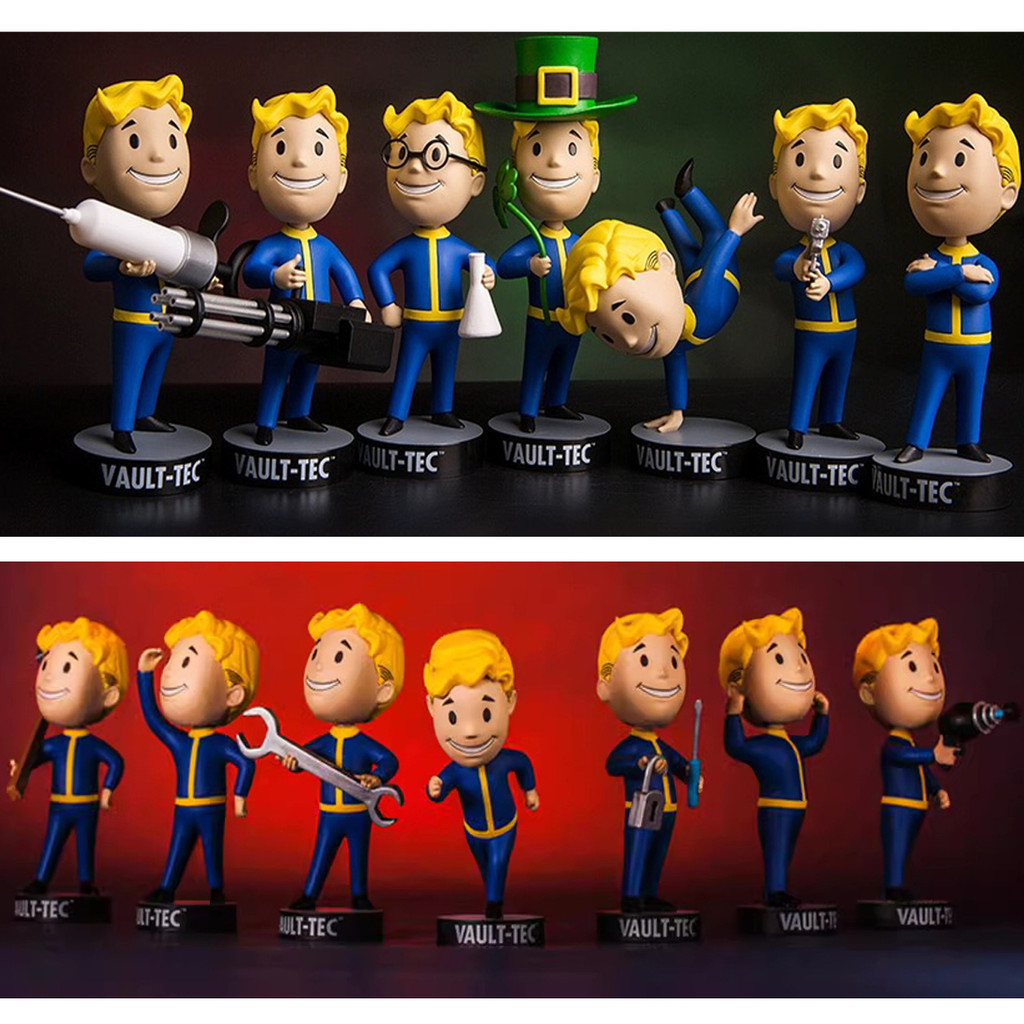 Fall out 4 Figurines Fallout Vault Boy Pip Boy action figure Model Doll ...