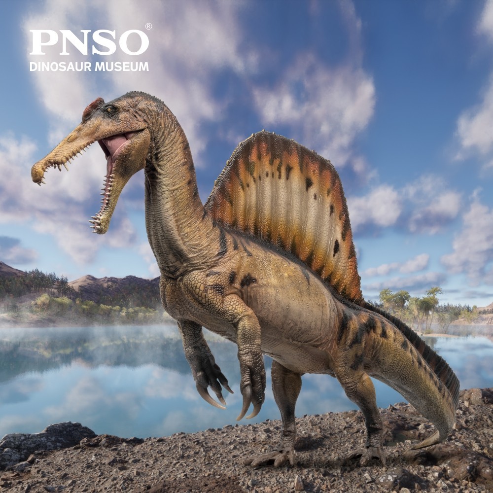 PNSO Dinosaur Museums Series:19AYMEN The Spinosaurus 1:35 Scientific ...