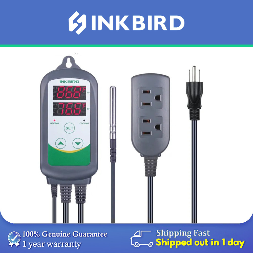 INKBIRD ITC308 Digital Temperature Controller Incubator Thermometer AC