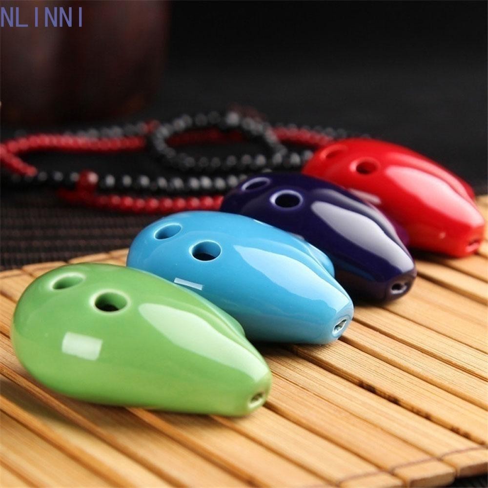 NLINNI Ocarina Students Random Color Musical Instruments Flute Soprano ...