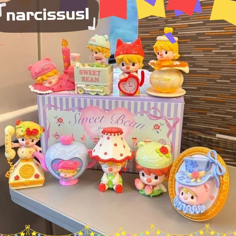 NARCIS Sweet Bean Box, Anime Figure POP MART Cartoon Figures Model ...