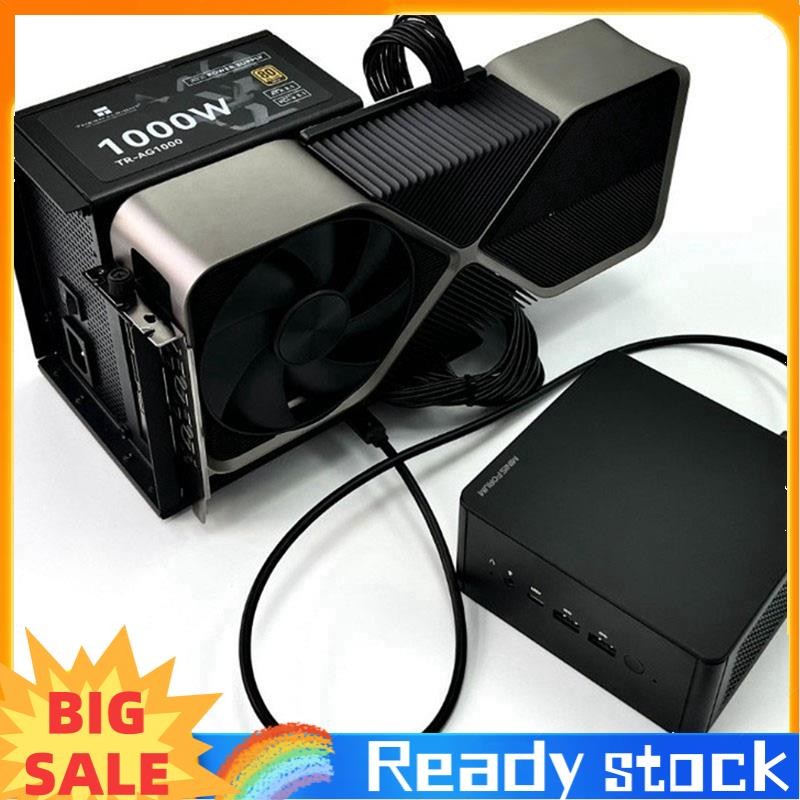 ready stockUT4G-BK7 External EGPU Adapter USB4.0 to PCIe X16 EGPU for 4 ...