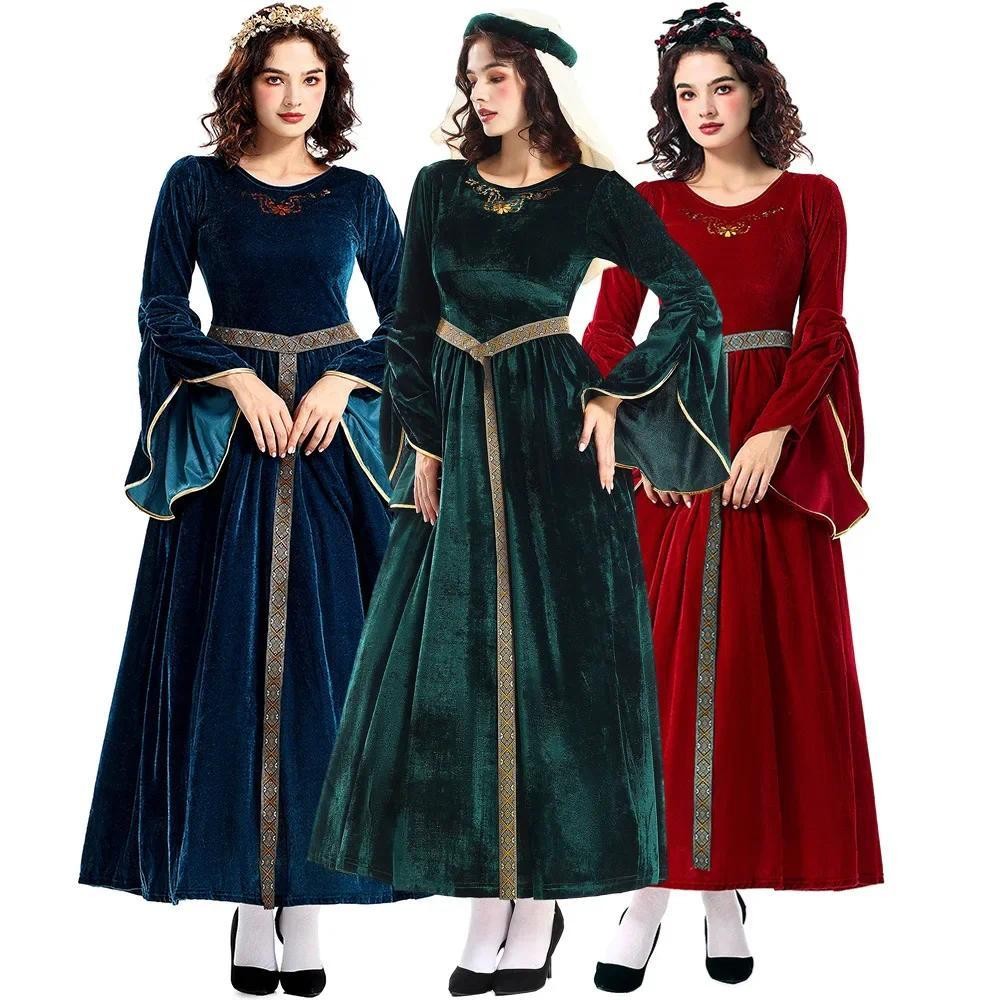 Halloween Vintage Court Ball Cosplay Costume Adult Women European ...