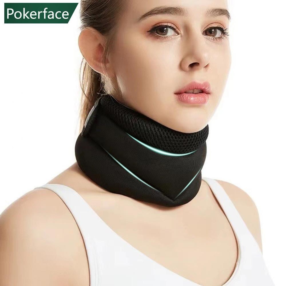 POKERFACE Sponge Split Neck Care Cervical Vertebra Orthotic Device