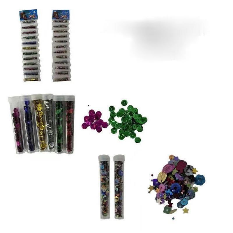 SEQUENCE(12cup) , sequins(12cup)round and mixed style random color ...