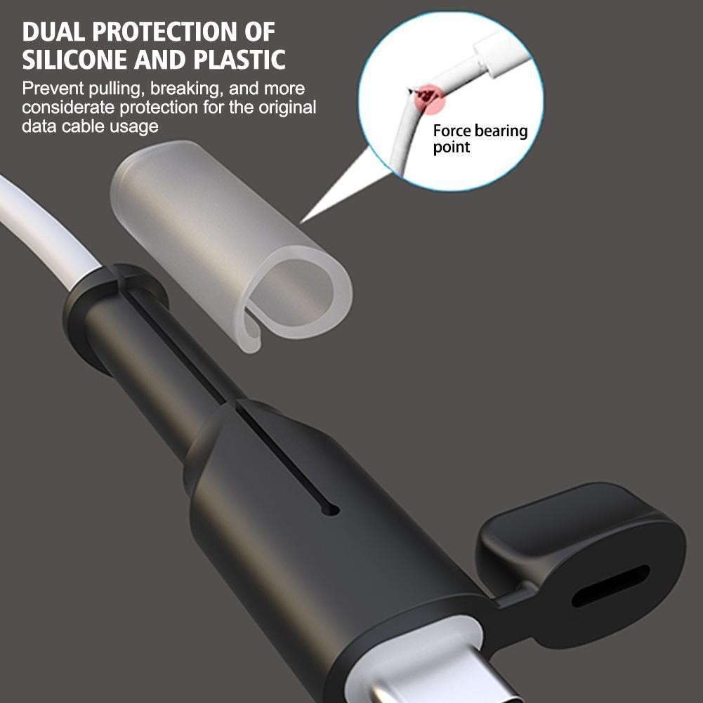 Silicone Data Cable Protector For Antibreak Charging Wire Bite ...
