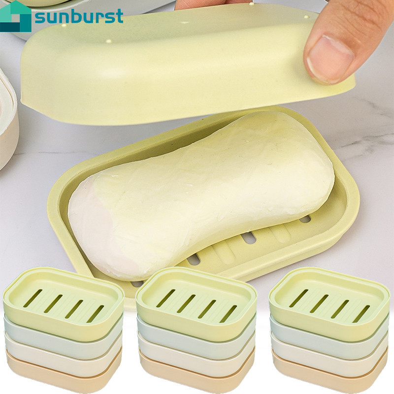 Doublelayer Soap Box Home Kitchen Supplies Sponge Storage Rack