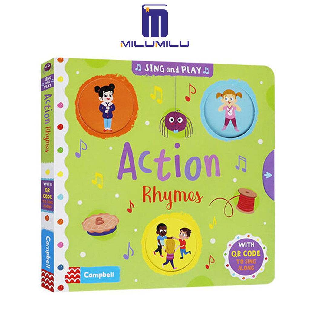 Action Rhymes (Sing and Play) Board book by Campbell Books Original ...