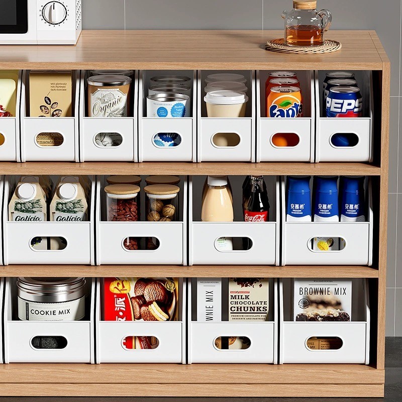 KITkitchen Cabinet Storage Box Kitchen Household Storage Box Plastic ...