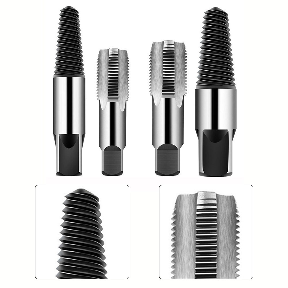 Hometool Double Head Tap Faucet Valve Screw Extractor Water Pipe ...