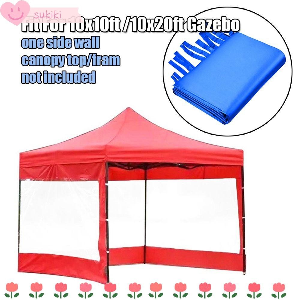 SUKIKI Gazebo Sides Marquee Outdoor 3x3M Awning Side Wall Waterproof Canopy Shopee Philippines