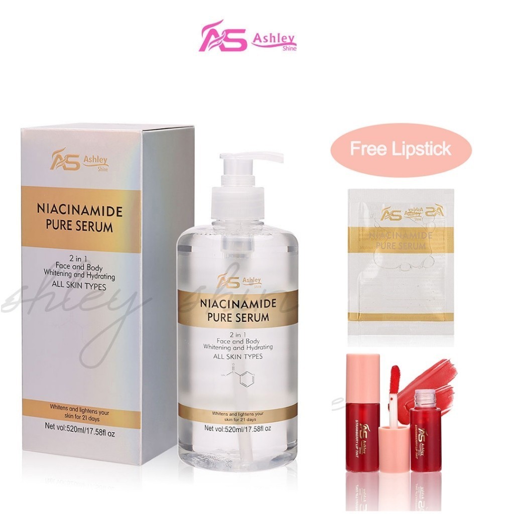 AShine NIACINAMIDE Pure Serum Face and Body Moisturizes Whitening Skin ...