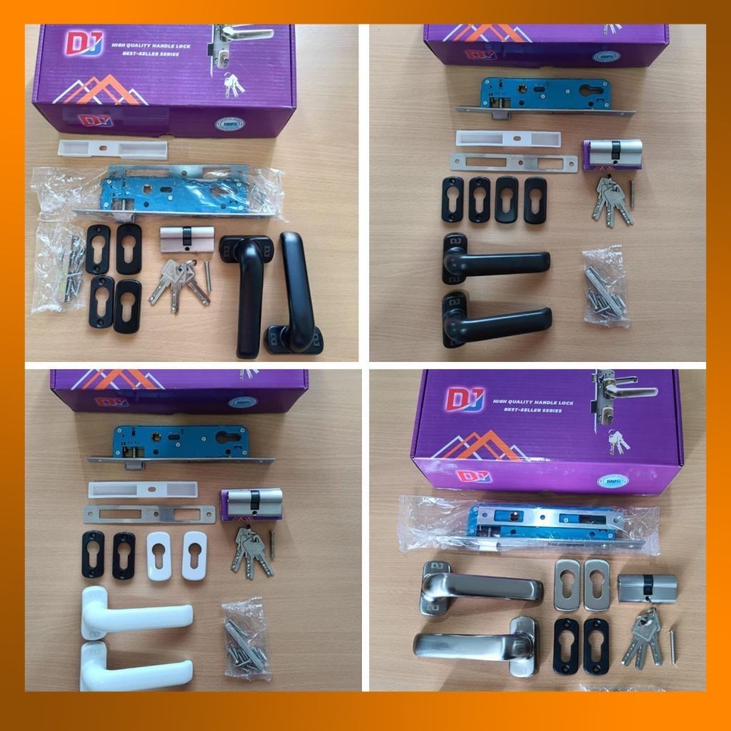 Dj Aluminum Door Lock A31 DJ Handle Misah Door Aluminum Glass A31 ...