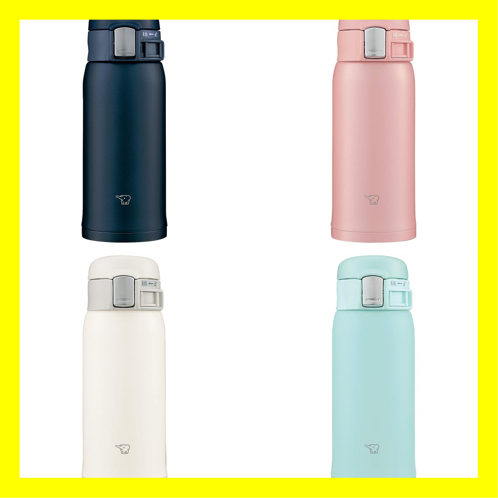 ZOJIRUSHI Water Bottle Direct Drinking [One Touch Open] Stainless Steel ...