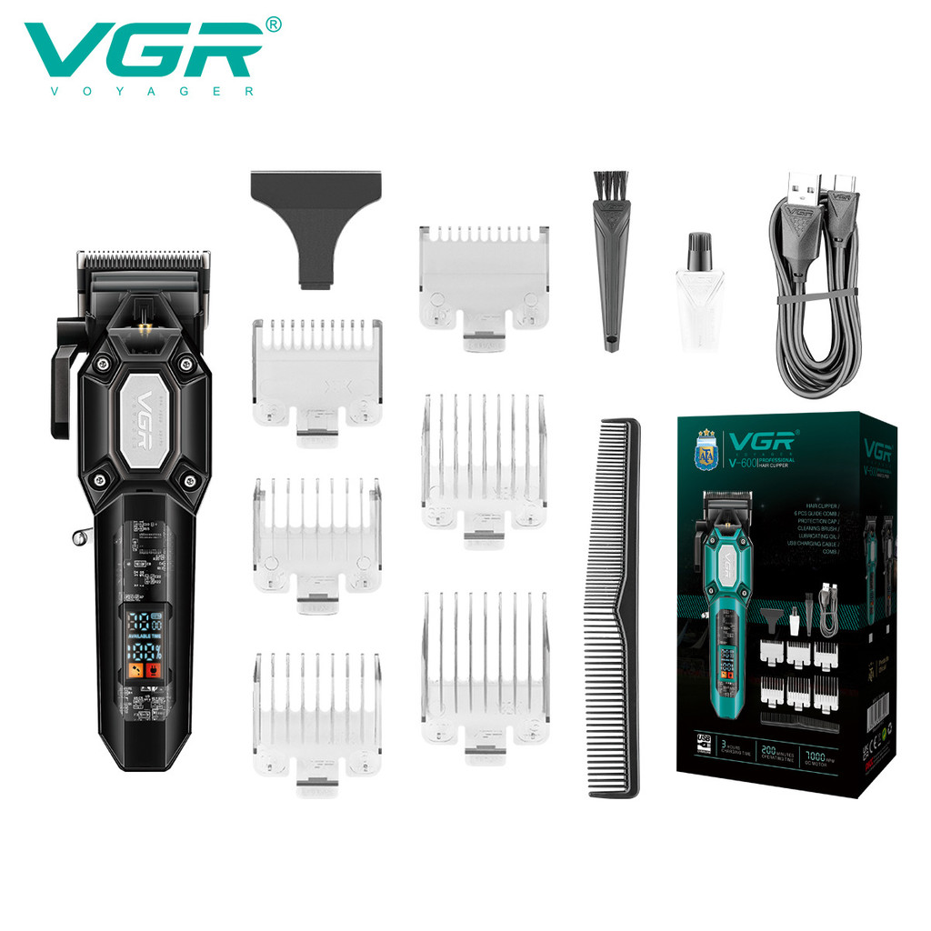 VGR600 new men's special electric cutting liquid crystal display ...