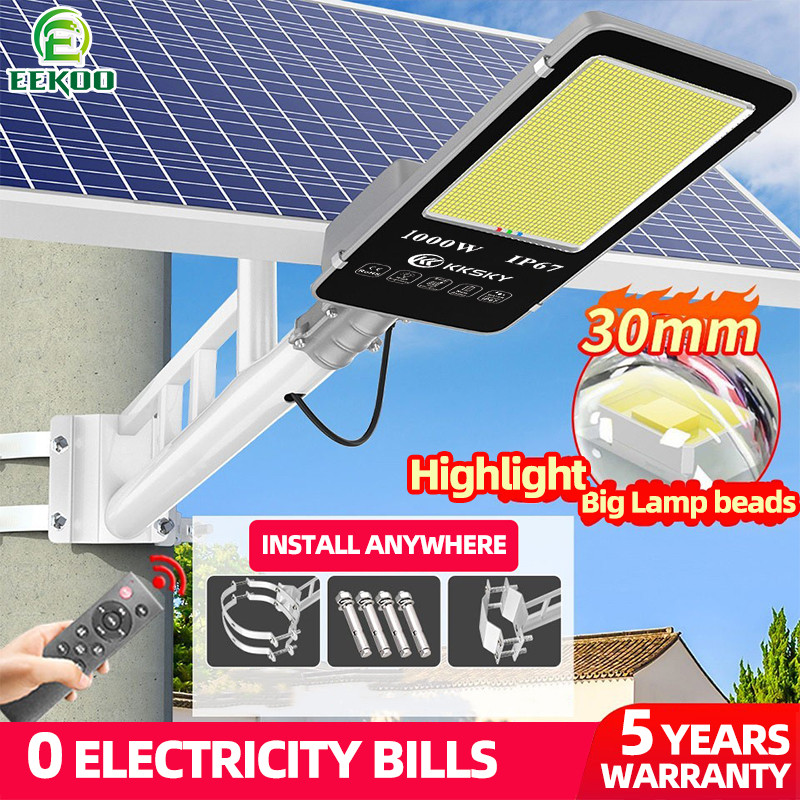 solar light with panel 1000 watts - Best Prices and Online Promos - Oct ...