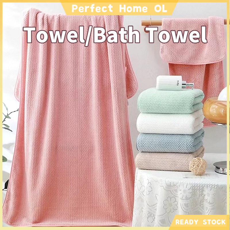 Towel Bath for Adult Microfiber Bath Towel Not Shedding Hair Absorbent