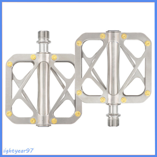 LOXCUTT Bicycle Quick Release Pedals 3 Bearings Aluminum Folding Bike - View #11
