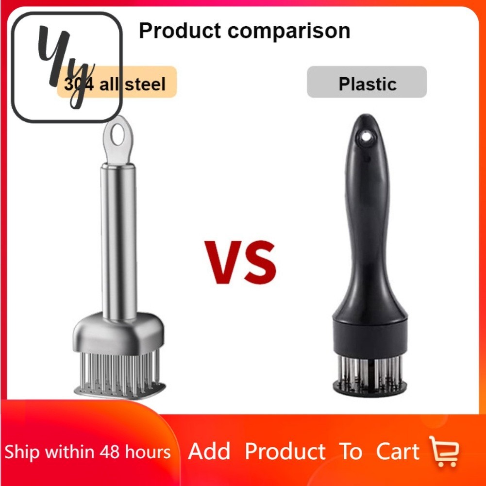 Meat Needle Stainless Steel Nail Pig Skin Beef Patting Steak Tool Broken Tendons Tender Meat