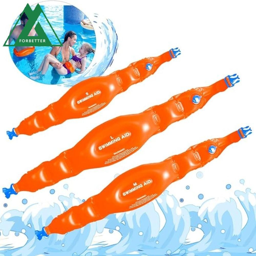 FORBETTER Inflatable Swim Belts, Pool Float Floatation Belt Swimming