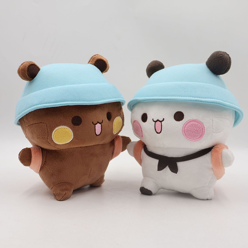 WDKXCN Bubu Dudu Peluche Avec Chapeau Et Sac à Dos - Jouet Mignon Kawaii 20cm