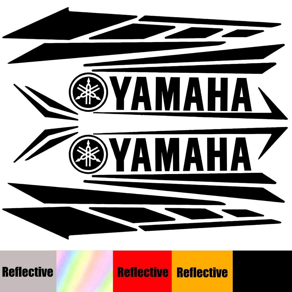 Motorcycle Electric Vehicle Stickers Unique Simple Stickers Striped ...