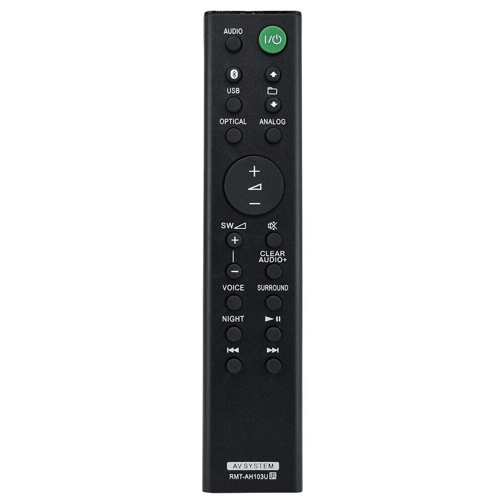 RMT-AH200U Telecomando sostitutivo Adatta per Sony Home Theater Barra audio System HT-RT4 HT-RT40 HT-RT3 HT-CT390 SA-WRT4 SA-WRT40 SS-RT4 SS-SRT4 SA-WRT3 SS-RT3 SS-SRT3 SA-CT390 SA-WCT390