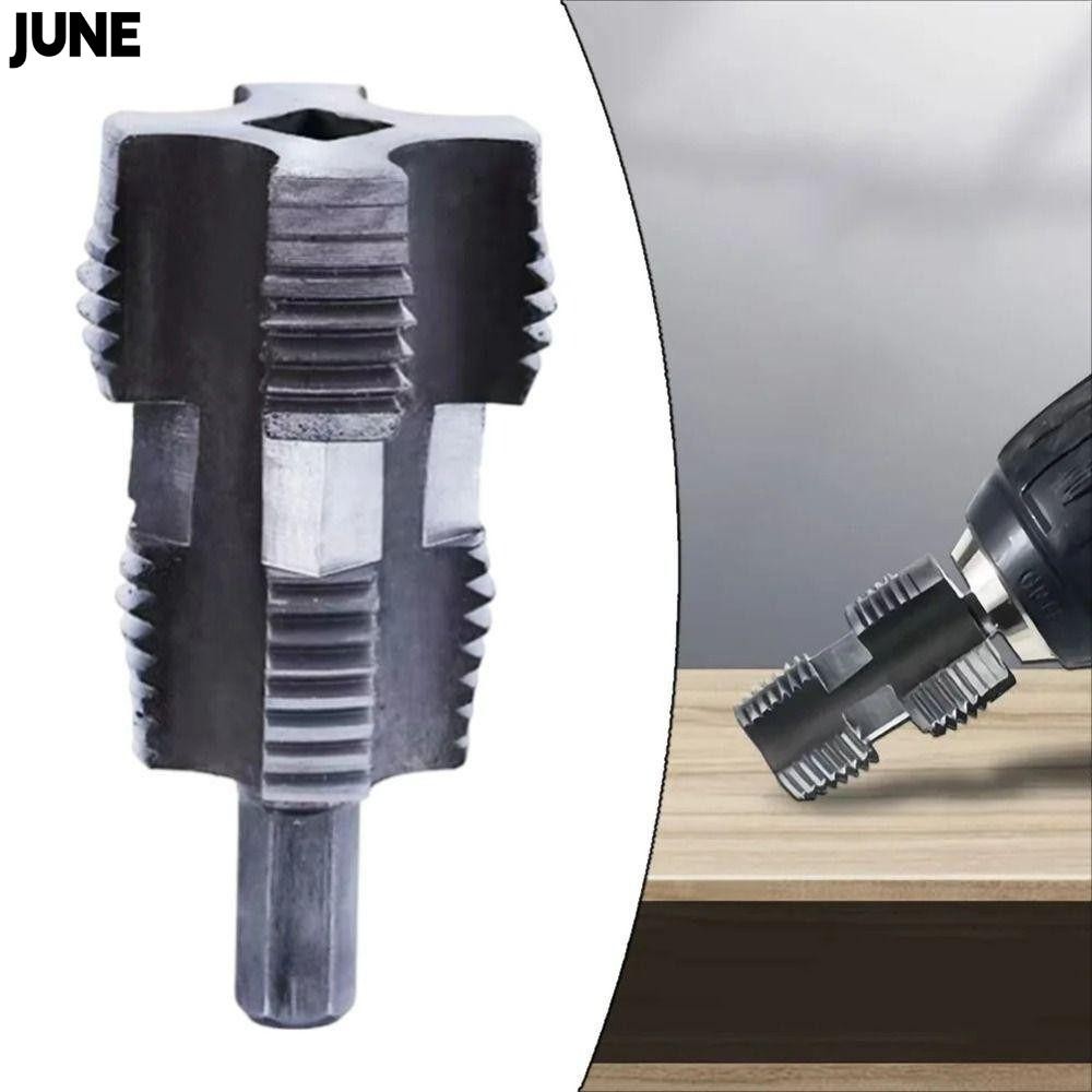 JUNER Water Pipe Internal Thread Opener, 4/6 points Electric Drills ...